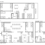 Appartement The Sunflower - Huge 240m2 7-bedroom House For Many People - Free Parking - 15 Beds, 2 Kitchen & 3 Bathrooms Munkebo
